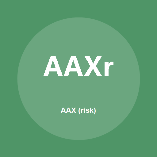 AAX (risk) 로고